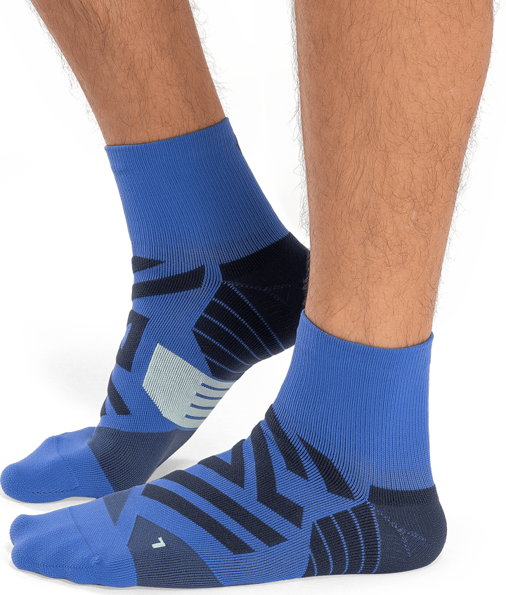 Men's Performance Mid Sock Cobalt/Denim On