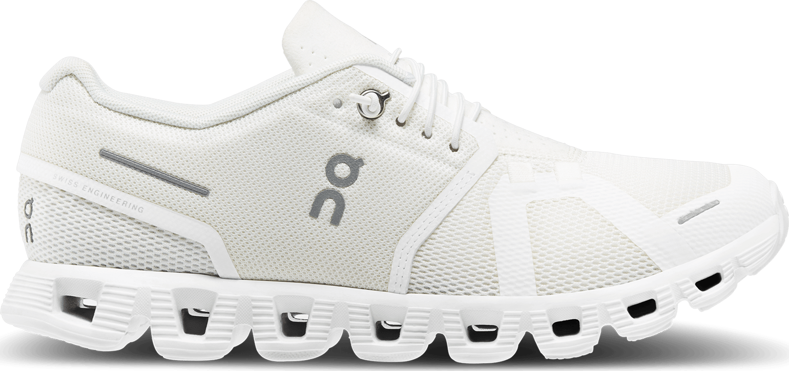 On Women's Cloud 5 Undyed White