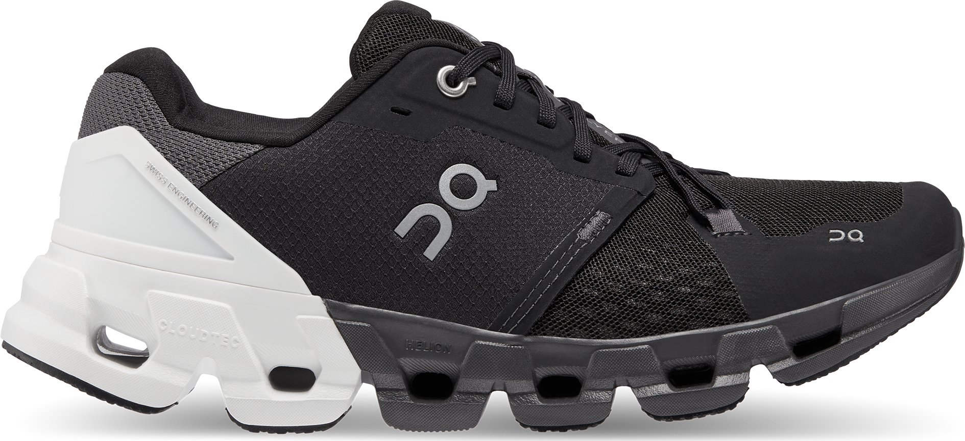 On Women's Cloudflyer 4 Black - White Träningsskor 37