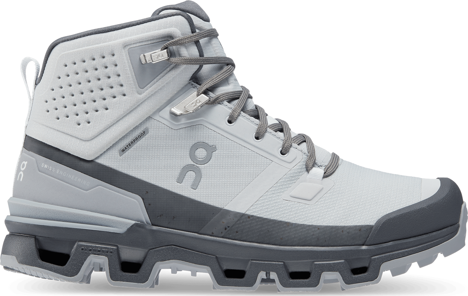 On Women's Cloudrock 2 Waterproof Glacier - Eclipse