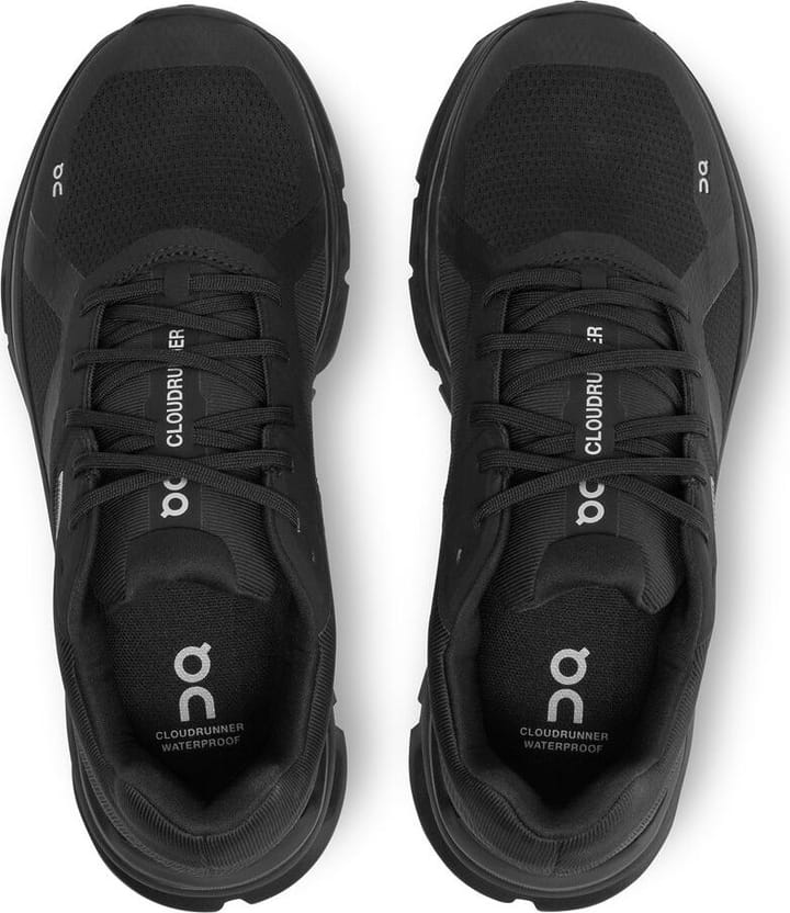 On Women's Cloudrunner Waterproof Black On