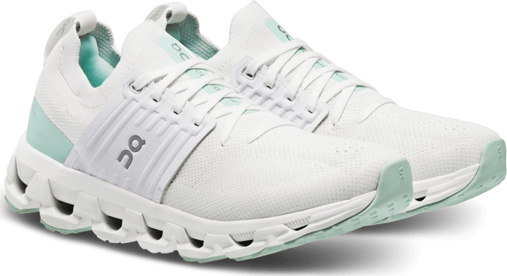 On Women's Cloudswift 3 Ivory/Creek On