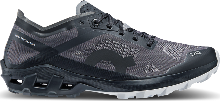 On Women's Cloudventure Peak 3 Black/Glacier Løpesko 38