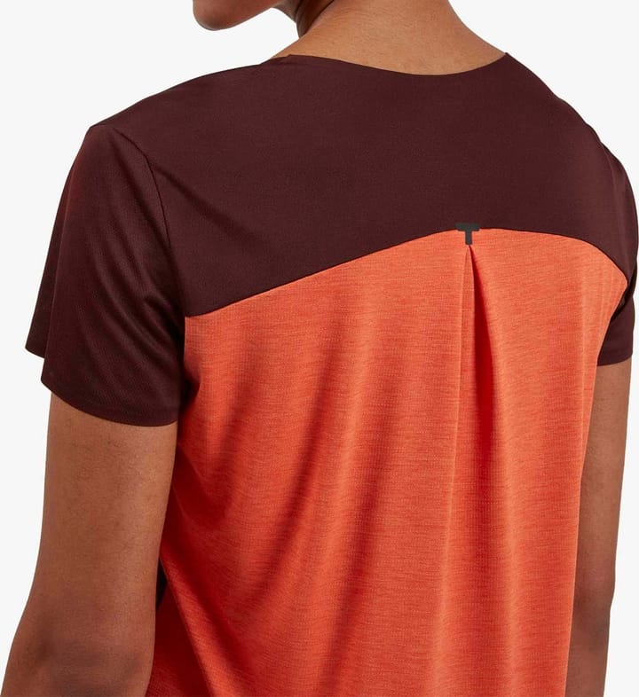 On Women's Performance-Tee Mulberry/Spice On