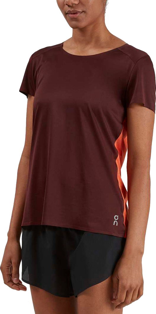 Women's Performance-Tee Mulberry/Spice