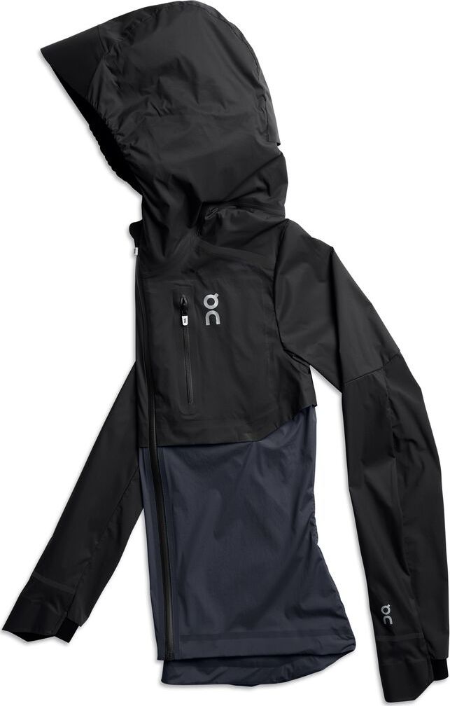 On Women’s Weather Jacket Black/Navy