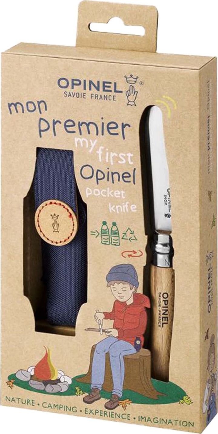 Opinel Boxset My First Opinel & belt holster Beech Wood Opinel