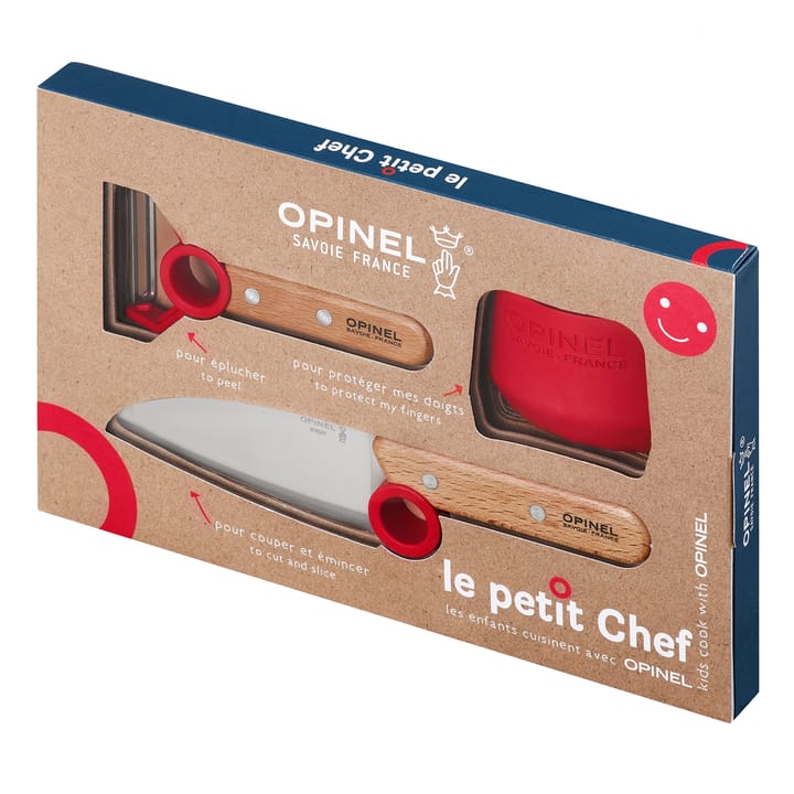 Opinel Le Petit Chef Box Set Beechwood Opinel
