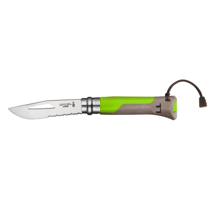 Opinel Outdoor Knife No8 Green Opinel