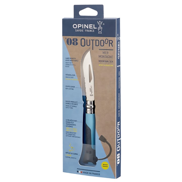 Opinel Outdoor Knife No8 Blue Opinel