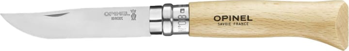 Opinel Stainless Steel No08 + Sheath Beech Wood Opinel Opinel Stainless Steel No08 + Sheath Beech Wood Opinel