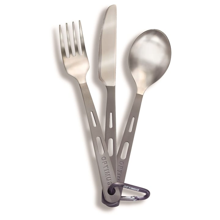 Optimus Titanium 3-piece Cutlery Set Titanium Optimus