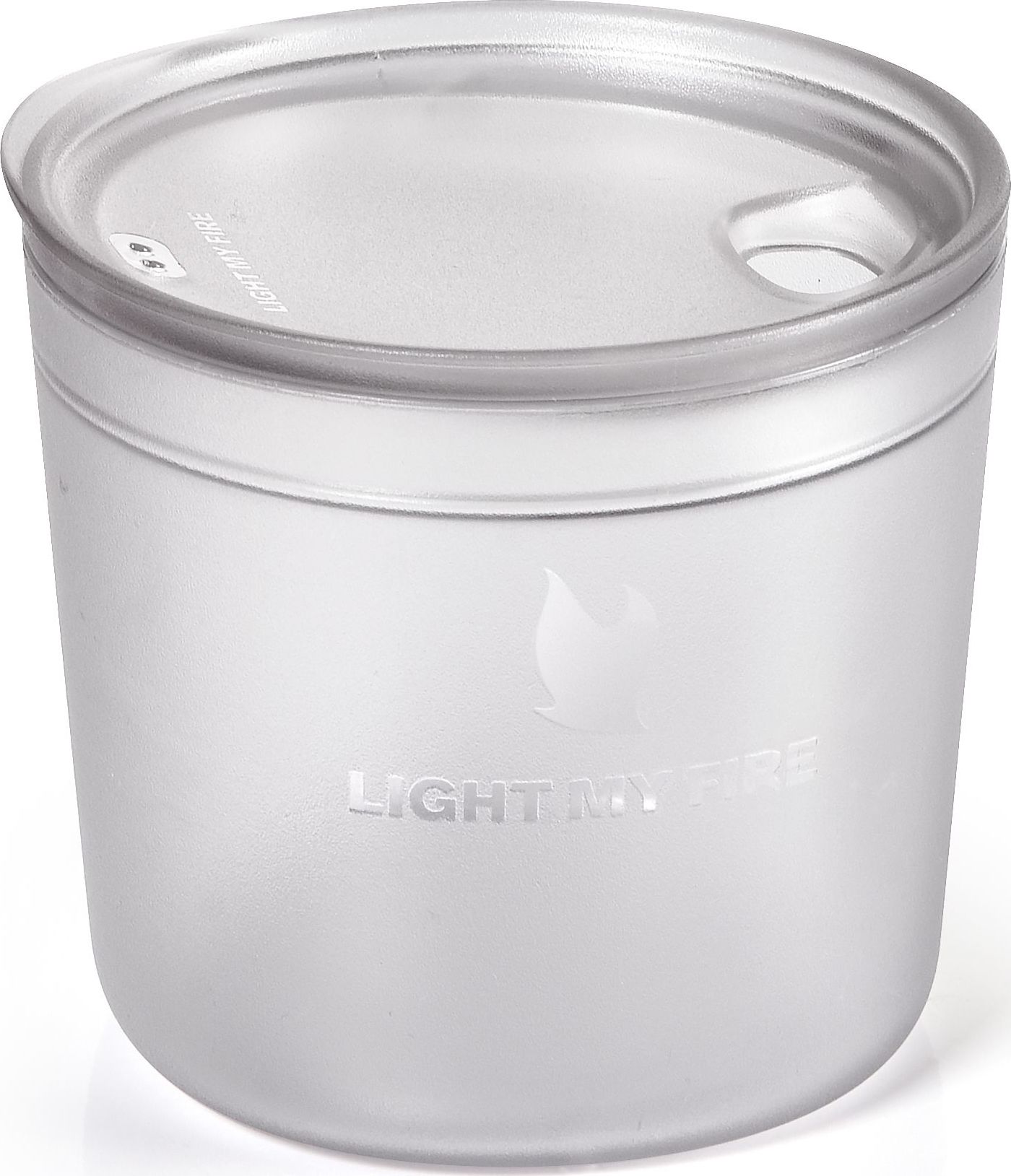 Light My Fire Tumbler with snap lid short Transparent Campingkök OneSize