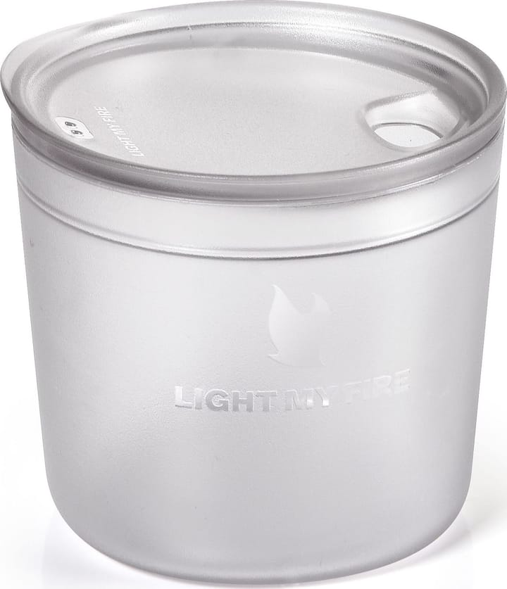 Light My Fire Tumbler with snap lid short Transparent Light My Fire