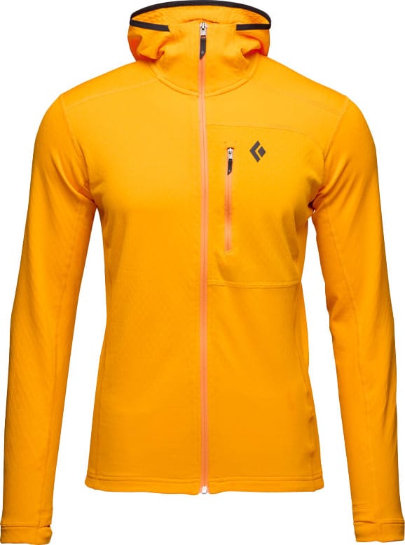 Black Diamond Men's Coefficient Fleece Hoody Bd Orange Black Diamond