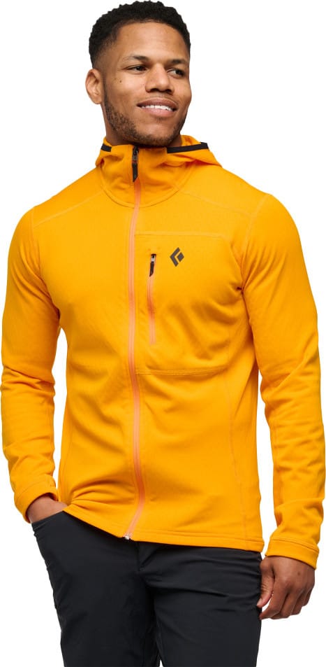 Black Diamond Men's Coefficient Fleece Hoody Bd Orange Black Diamond