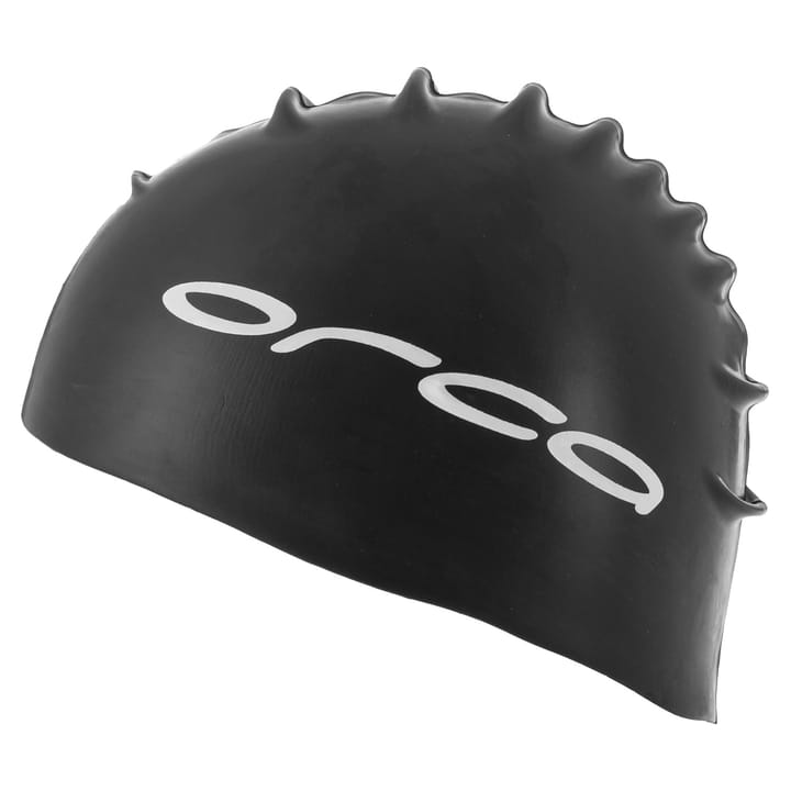 Orca Silicone Swim Cap Black Orca