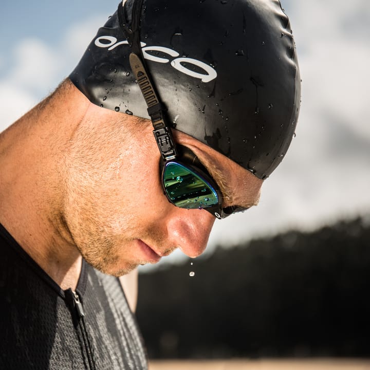 Orca Silicone Swim Cap Black Orca