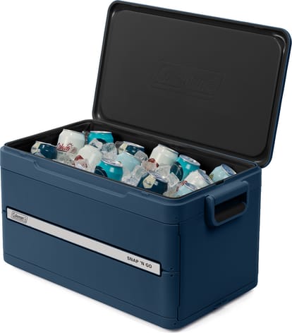 Coleman Cooler Snap-N-Go 55qt Blue Coleman