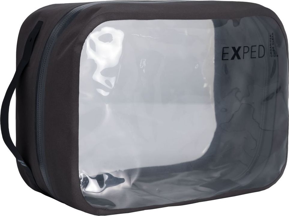 Exped Organizer Cube Clear Charcoal Packpåsar 6L