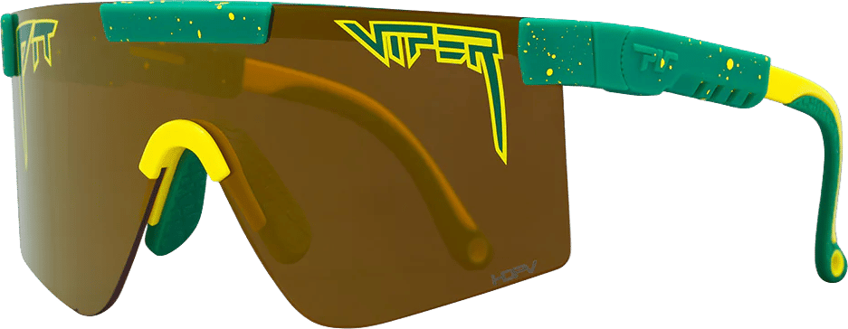 Pit Viper The Originals The Straya Polarized Gold Wide