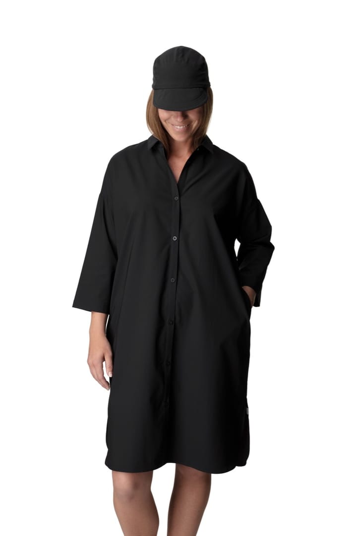 Houdini W's Route Shirt Dress True Black Houdini Sportswear