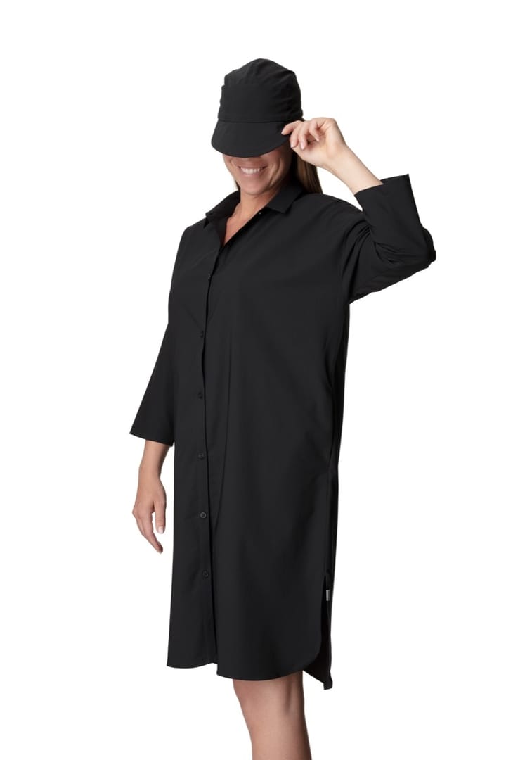 Houdini W's Route Shirt Dress True Black Houdini Sportswear