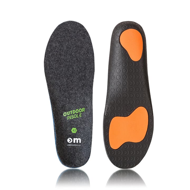 Ortho Movement Outdoor Insole Black Ortho Movement