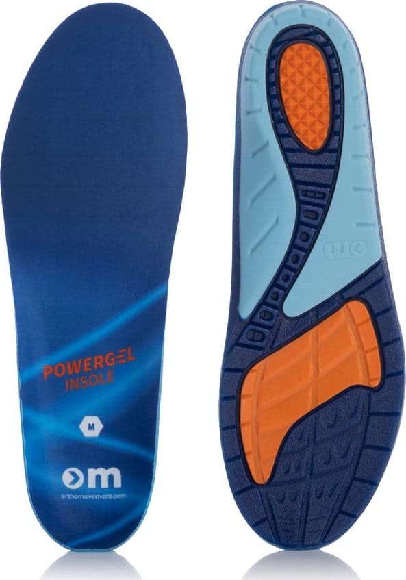 Ortho Movement Powergel Insole Blue Ortho Movement