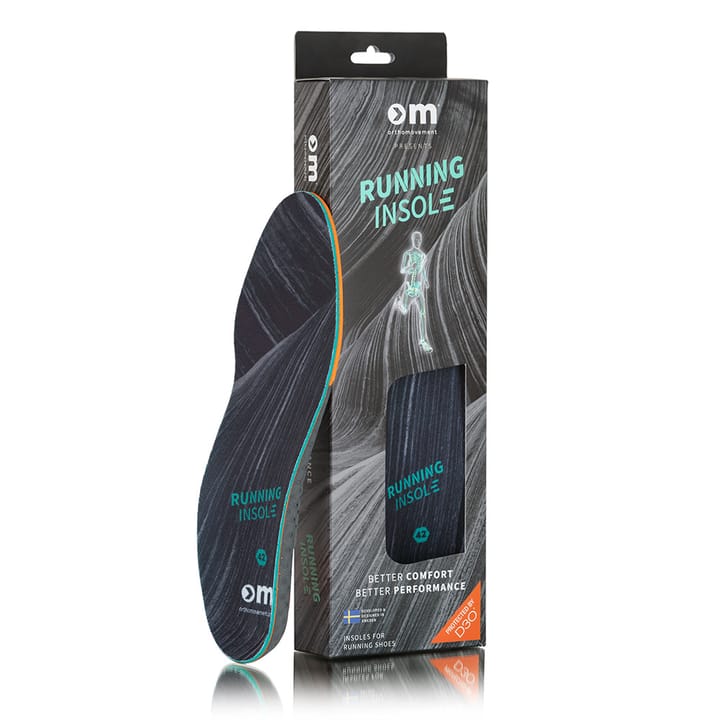 Ortho Movement Running Insole Black Ortho Movement