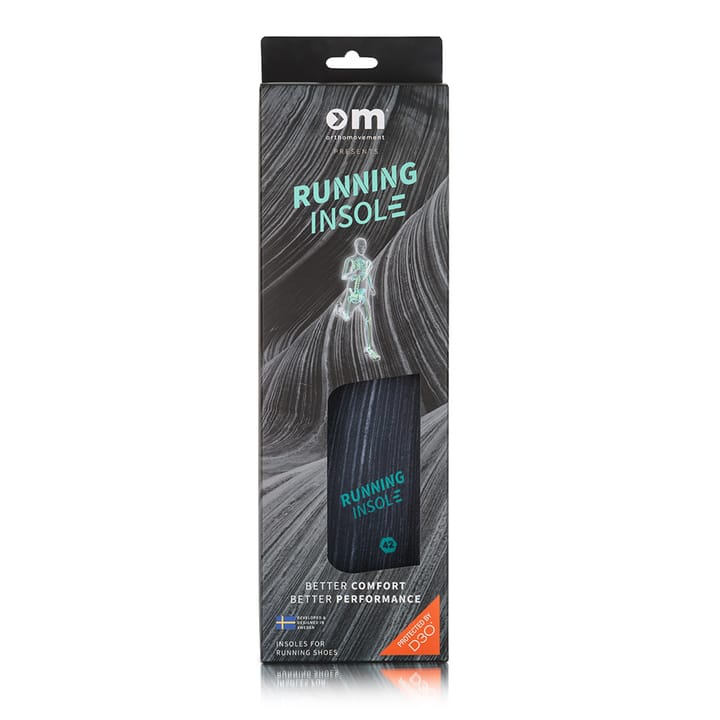 Ortho Movement Running Insole Black Ortho Movement