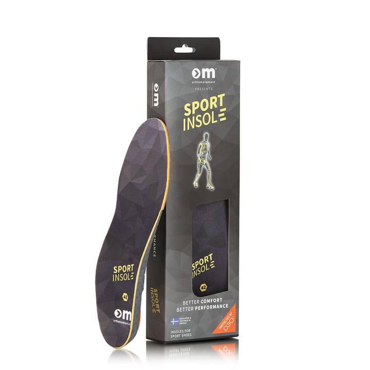 Ortho Movement Sport Insole Black Ortho Movement