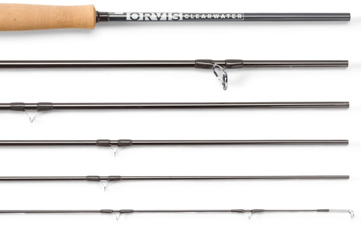Orvis CLEARWATER TRAVEL ROD 905-6 enhands fluestang Grå Orvis
