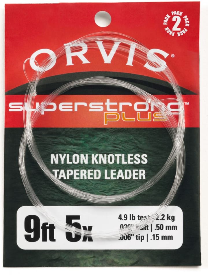 Orvis SUPER STRONG FORTOM 9' 2 PAKK Klar Orvis Orvis SUPER STRONG FORTOM 9' 2 PAKK Klar Orvis
