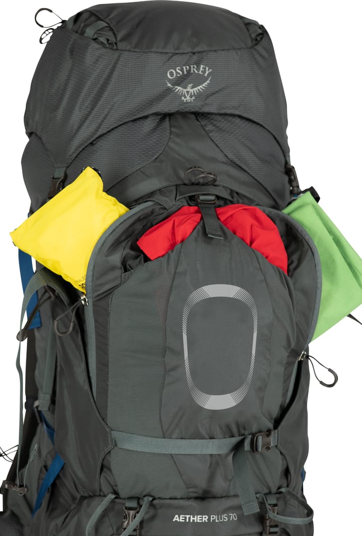 Osprey Men's Aether Plus 70 Black Osprey