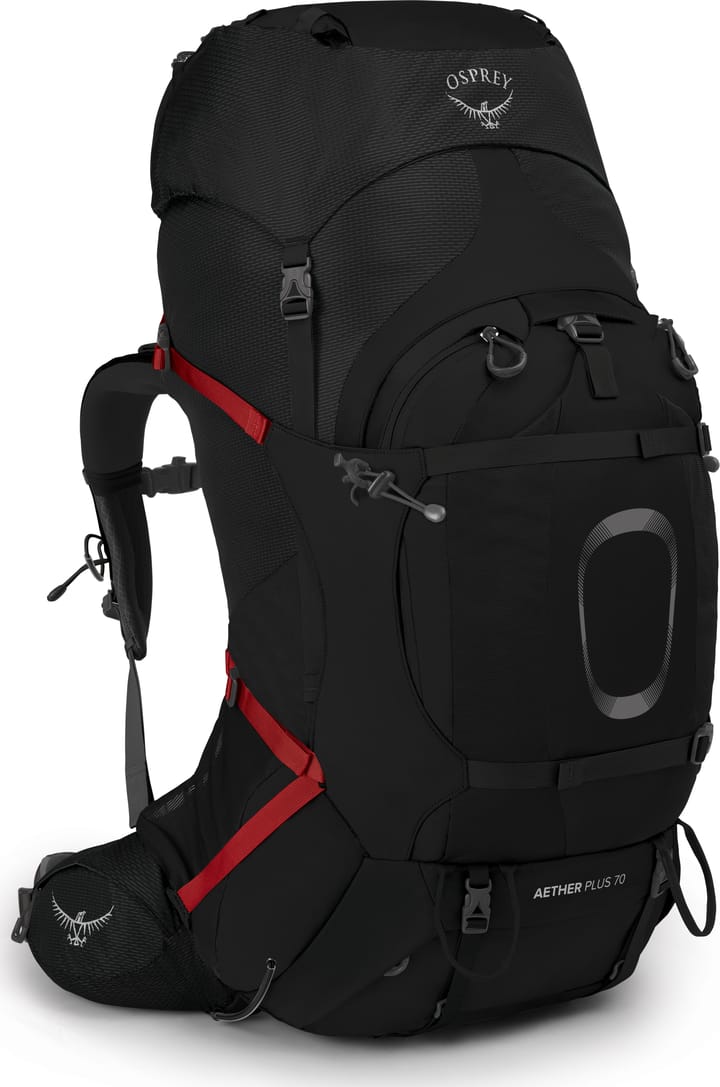Osprey Men's Aether Plus 70 Black Osprey