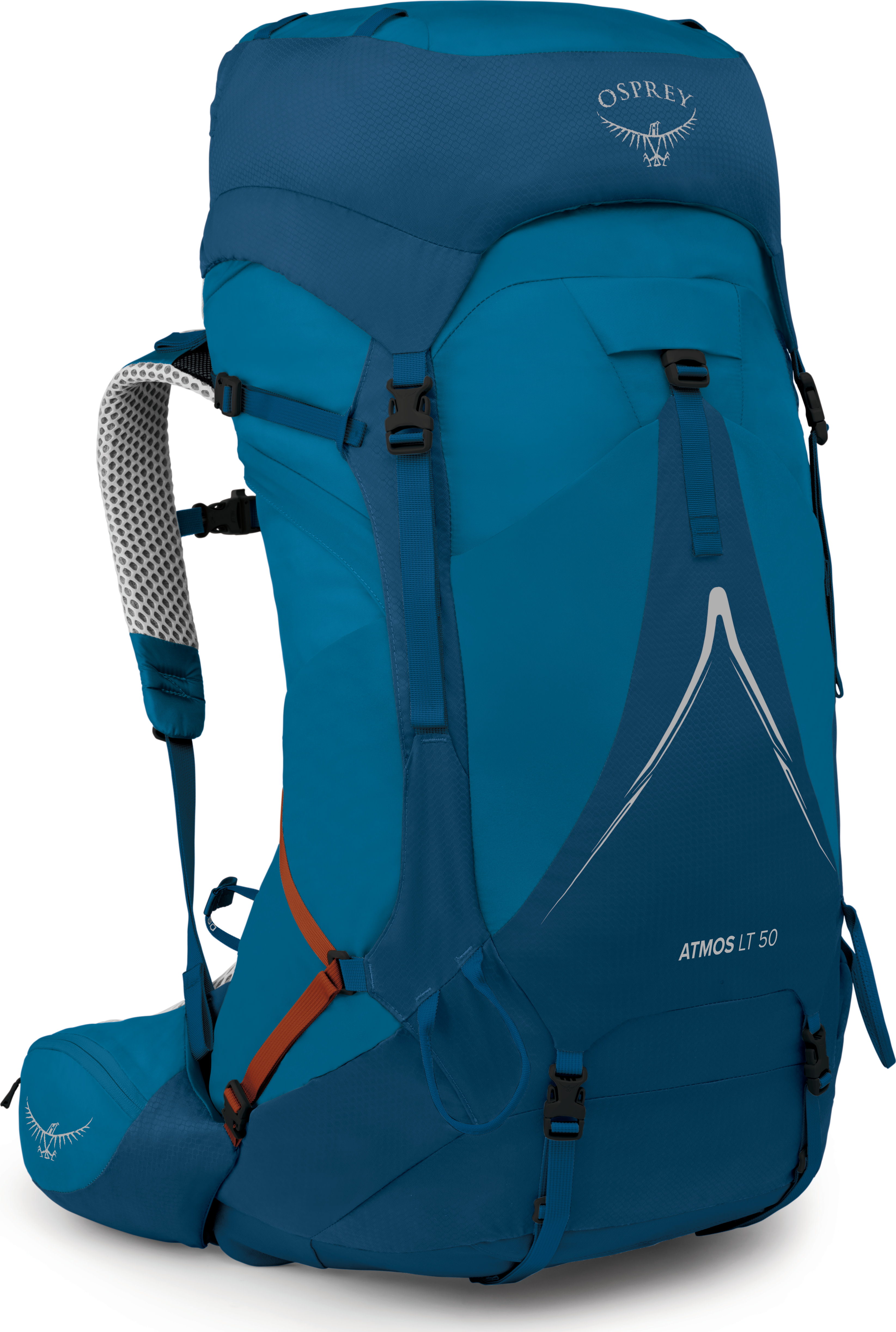 Backpack | Men's Atmos AG LT 50 Night Shift/Scoria Blue | Osprey