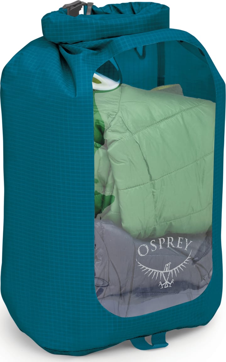 Osprey Dry Sack 12 With Window Waterfront Blue Osprey