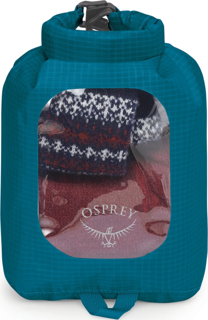 Osprey Dry Sack 3 With Window Waterfront Blue Osprey