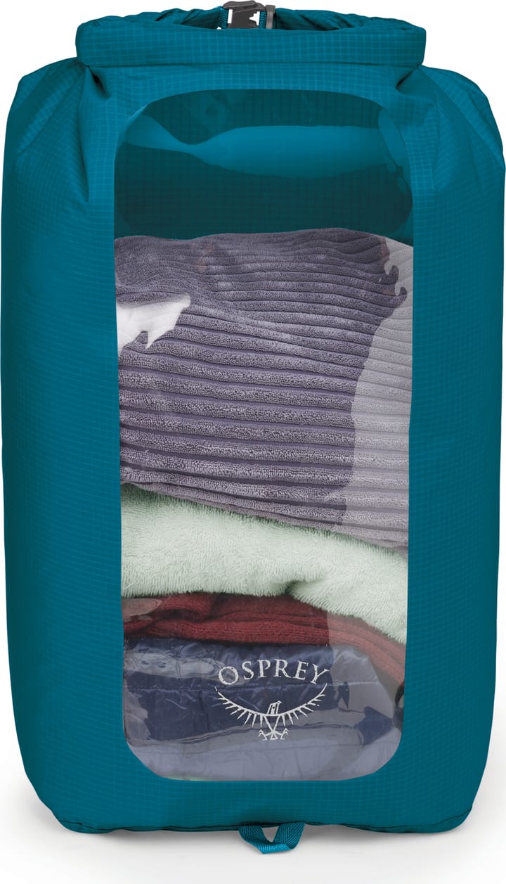 Osprey Dry Sack 35 With Window Waterfront Blue Osprey
