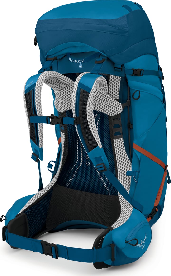 Osprey Men's Atmos AG LT 65 Night Shift/Scoria Blue Osprey Osprey Men's Atmos AG LT 65 Night Shift/Scoria Blue Osprey