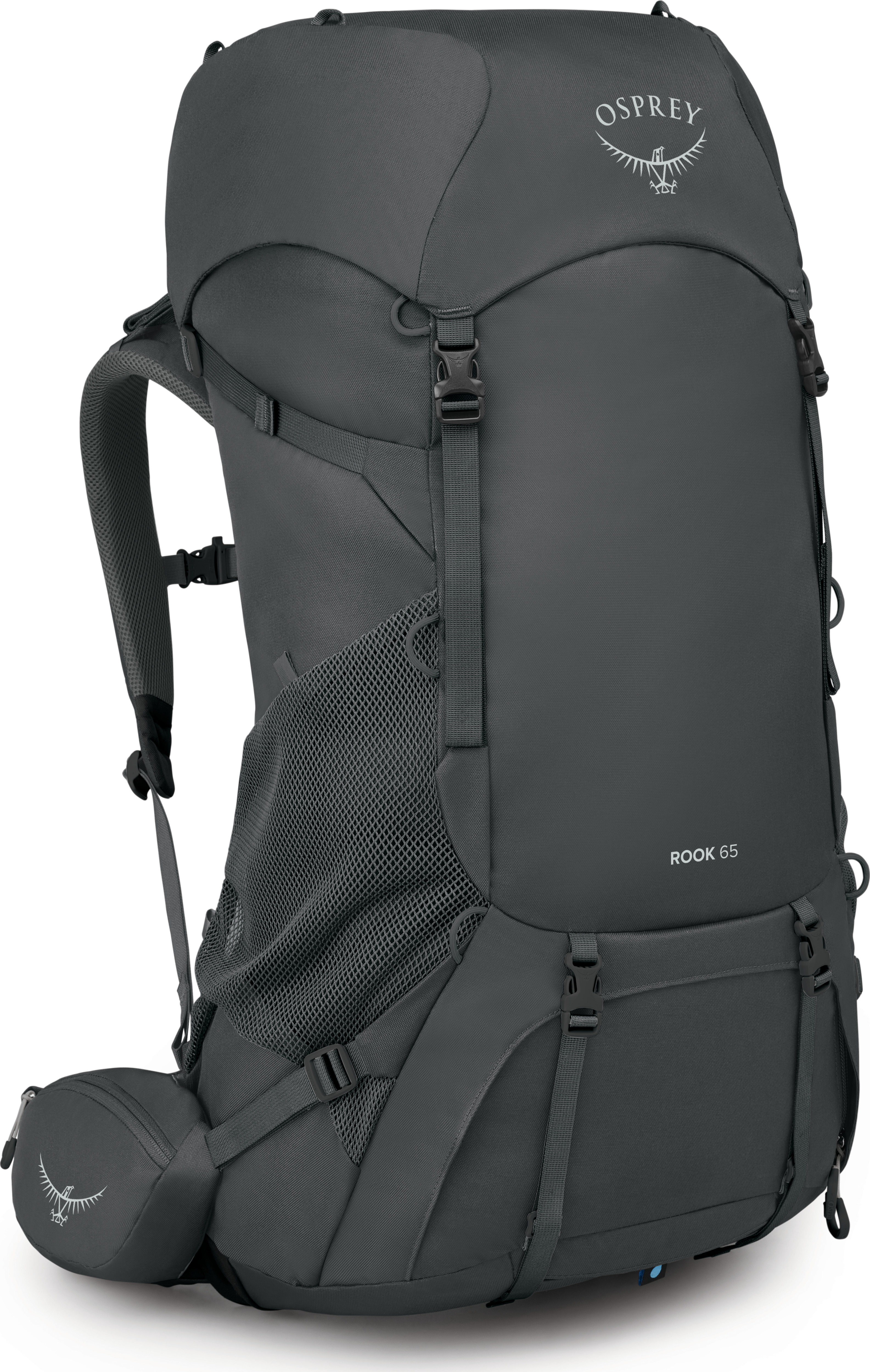 Osprey Men’s Rook 65 Dark Charcoal/Silver Lining