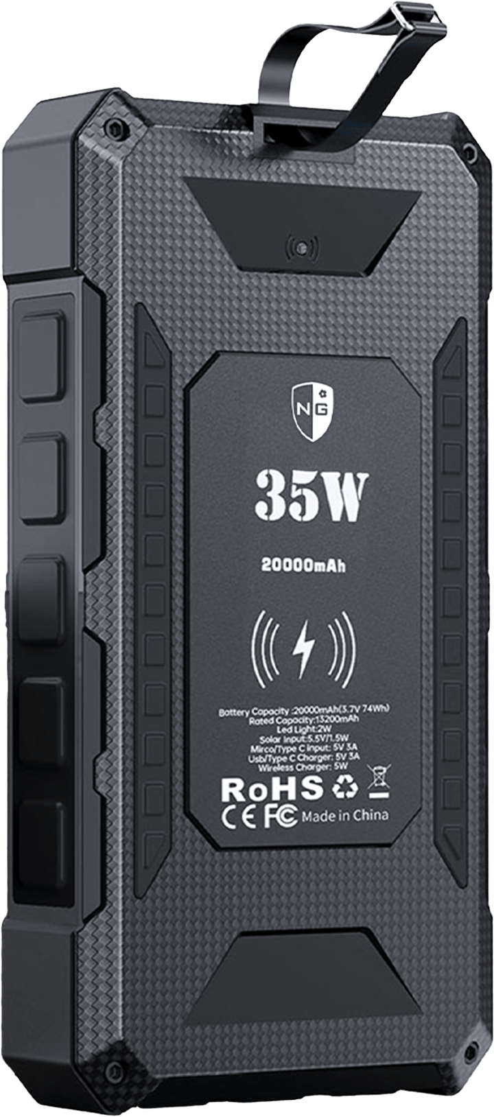 Nordic Gamekeeper Outdoor Powerpack 35W Litium Black Nordic Gamekeeper