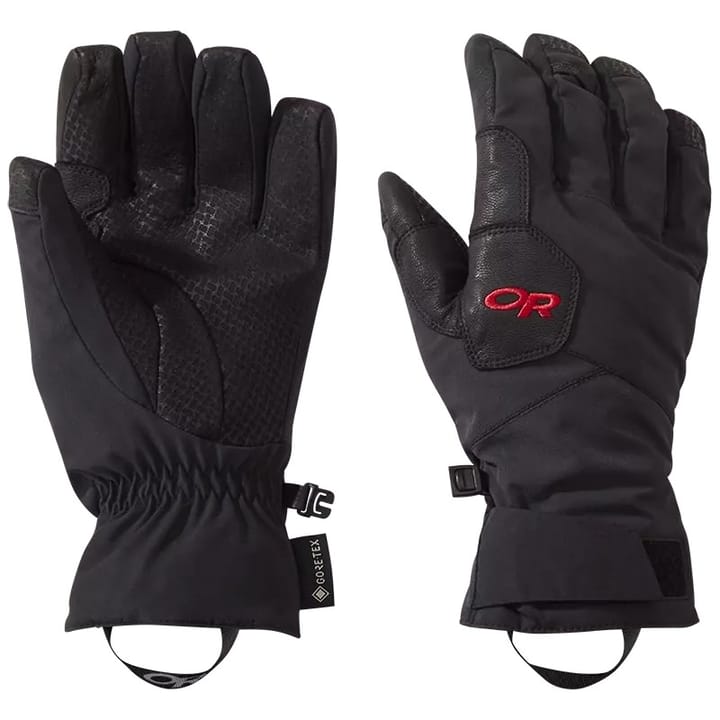 Outdoor Research Men's Bitterblaze Aerogel Gloves Black/Tomato Outdoor Research