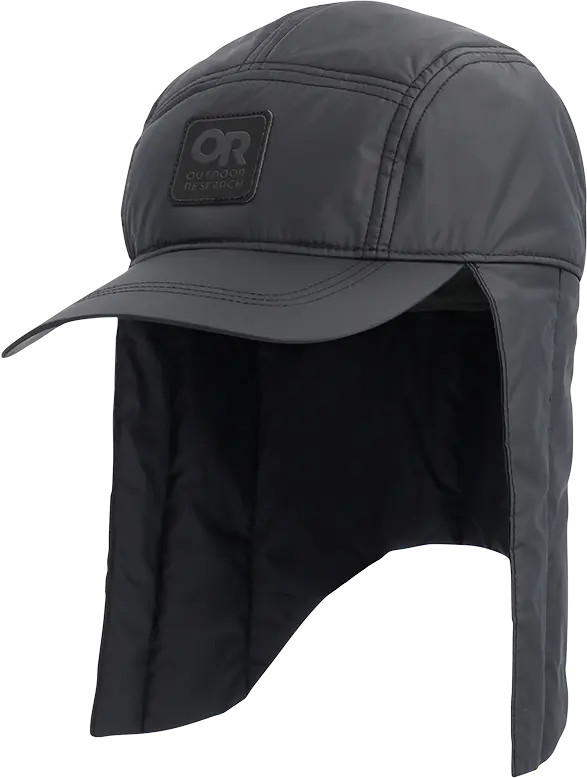 Outdoor Research Men's Coldfront Insulated Cap Black L/XL, Black