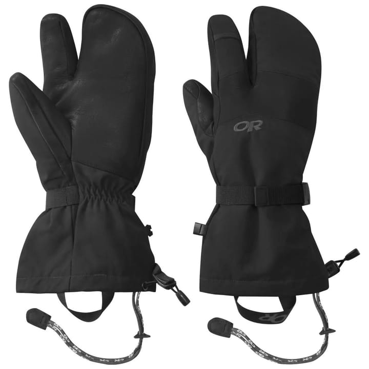 Men's Highcamp 3-Finger Gloves Black Outdoor Research