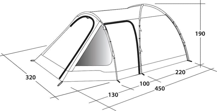 Outwell Cloud 5 Plus Blue Outwell Outwell Cloud 5 Plus Blue Outwell