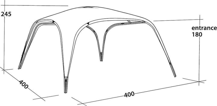 Outwell Event Lounge XL Black & Grey Outwell