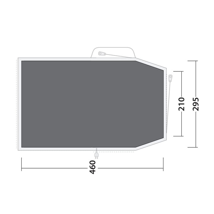 Outwell Footprint Springwood 5 Grey Outwell