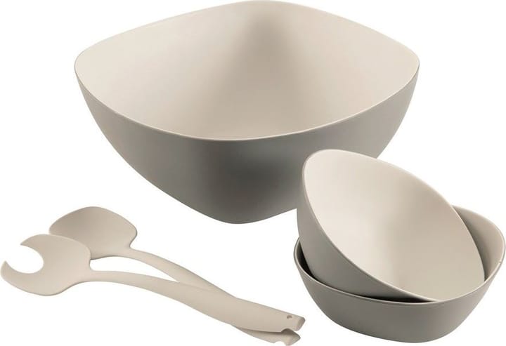 Gala Salad Set Grey & Sand Outwell